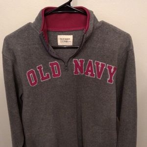 Half zip old navy sweater & polo ralph lauren polo